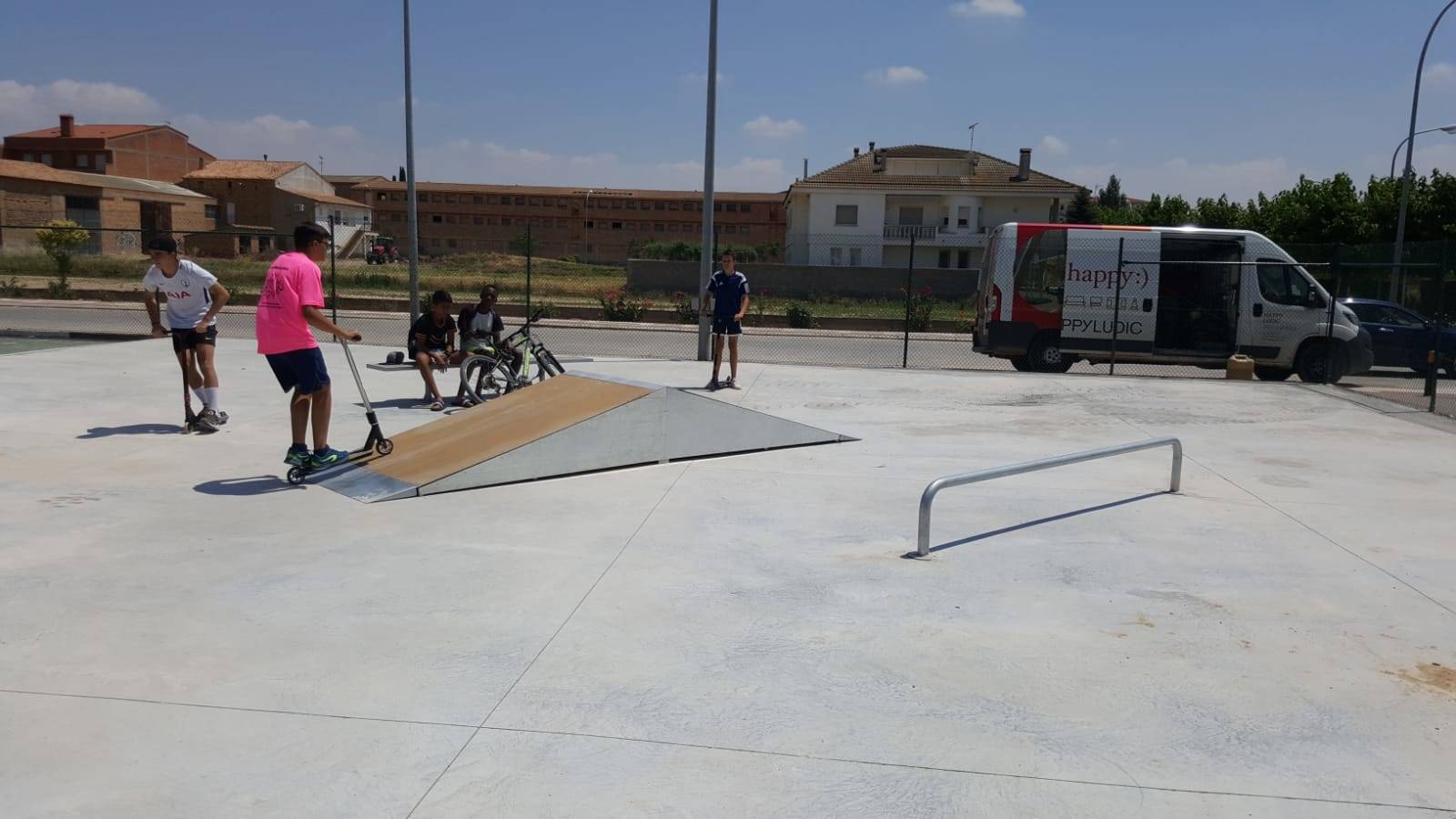 Linyola estrena Skate Park